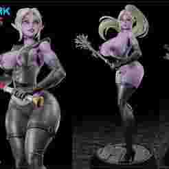 Minthara with NSFW version and Miniatures COMBO PACK
