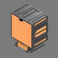 Modular storage box 20 × 20 × 15 cm - Large drawer