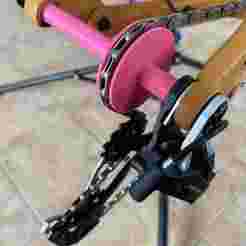 Mountain Bike Rear Axle Transport Pulley Mount (12x148)