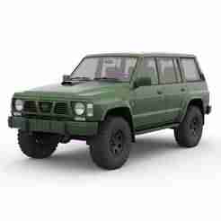 Nissan Patrol Y60 - car, vehicle, automobile, sports car, classic car, race car, toy car, RC car, 3D car model, sedan, SUV, pickup truck, convertible, hatchback, coupe, luxury car, supercar, electric car, 4x4, car toy, RCcar body / RC car shell, slot car,