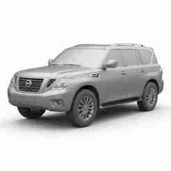 Nissan Patrol Y62 - car, vehicle, automobile, sports car, classic car, race car, toy car, RC car, 3D car model, sedan, SUV, pickup truck, convertible, hatchback, coupe, luxury car, supercar, electric car, 4x4, car toy, RCcar body / RC car shell, slot car,