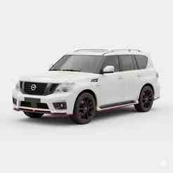 Nissan Patrol Y62 Nismo - car, vehicle, automobile, sports car, classic car, race car, toy car, RC car, 3D car model, sedan, SUV, pickup truck, convertible, hatchback, coupe, luxury car, supercar, electric car, 4x4, car toy, RCcar body / RC car shell, slo