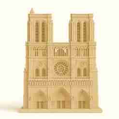 Notre-Dame Cathedral of Paris - 3D Model of the Gothic Masterpiece