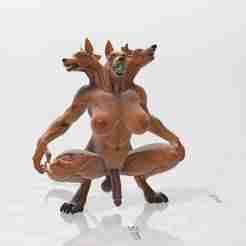 nude hot long penis dick cerberus demon dog naruo kurama mk1