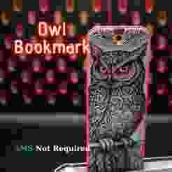 Ornamental Owl Bookmark