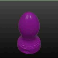 Ostrich Egg Butt plug