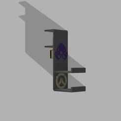 Overwatch + Widowmaker-Inspired Clamp Stand – Headset & Controller Holder