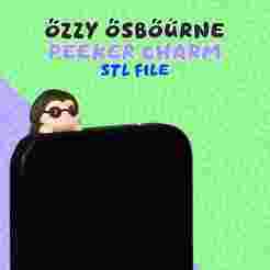 ozzy osbourne Peeker Charm  for smartphone, tablet and kindle "free"