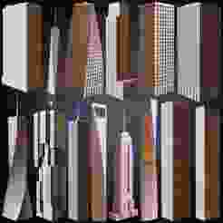 Pack Of 40 Skyscrapers Volume 01