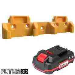 Parkside X20V Team Double battery holder with lock