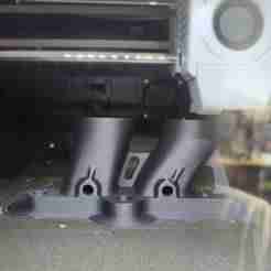 Peugeot 205 GTi Intake Manifold for R6 Bike Carbs - 3D Printable STL for 36mm Bike Carbs (PA-CF Ready)