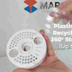 Plastic Bottle Strip Roller 360° | Smart strip roller for plastic bottles