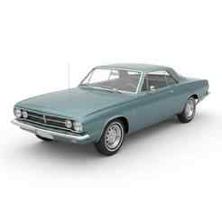 Plymouth Barracuda (1964) - car, vehicle, automobile, sports car, classic car, race car, toy car, RC car, 3D car model, sedan, SUV, pickup truck, convertible, hatchback, coupe, luxury car, supercar, electric car, 4x4, car toy, RCcar body / RC car shell, s