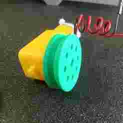 Pulley for yellow TT 35mm and 17mm diameter geared motor yellow TT 35mm and 17mm diameter