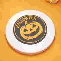 Pumpkin Smile Halloween Coaster – STL, STEP, FBX | Digital Download | 90mm Drinkware & Wall Decor | 3D Print Files |