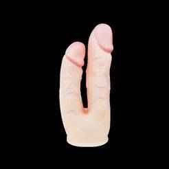 Realistic Double Penetration Dildo