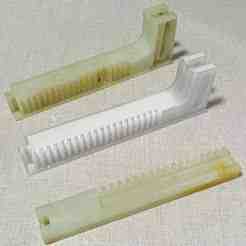 Repair of centrifugal bucket parts