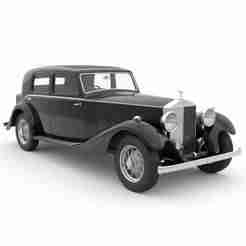 Rolls-Royce Phantom II - car, vehicle, automobile, sports car, classic car, race car, toy car, RC car, 3D car model, sedan, SUV, pickup truck, convertible, hatchback, coupe, luxury car, supercar, electric car, 4x4, car toy, RCcar body / RC car shell, slot