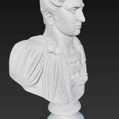 ROMAN EMPEROR BUST