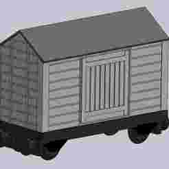 Salt Van for Lego Railroad