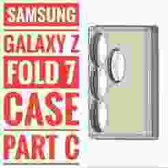 Samsung FOLD7 case - part C rounded backpack