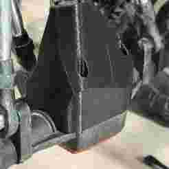 Scx6 rear axle skid