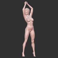 Sexy nier curvy body girl