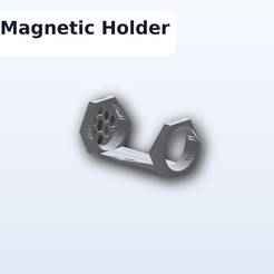 Silencer Magnetic Holder – Ø60 mm (gun safe mount)