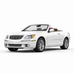 Single STL Chrysler Sebring Convertible - volvo, tank car, textured car, solidworks car, citroen, hummer, electric car, stl car 3D Model