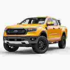 Single STL Ford F-150 4x4 - solar car, van, truck, zbrush car, modified car, roadster, buggy, hd car 3D Model