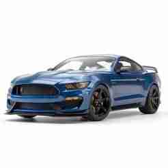 Single STL Ford Mustang Shelby GT350R - formula 1, solidworks car, drift car, hypercar, solar car, custom car, monster truck, ford mustang 3D Model