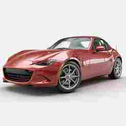 Single STL Mazda MX-5 NA - race car, fiat 500, mazda rx7, mazda mx5, robotic car, anime car, suzuki, stance car 3D Model