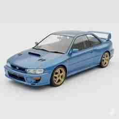 Single STL Subaru Impreza 22B STI - unreal engine car, suzuki, dodge, hybrid car, bugatti, rc car, slot car, ford mustang 3D Model