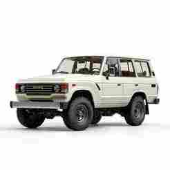 Single STL Toyota Land Cruiser - c4d car, taxi, toyota supra, hummer, sedan, classic car, detailed car, sports car 3D Model