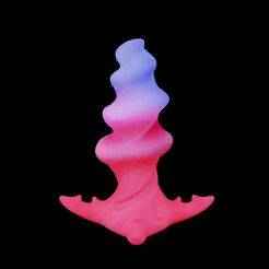 spiral monster dildo