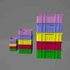 STACKABLE BOX ADJUSTABLE IN SIZE