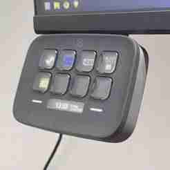 Stream Deck Neo Monitor Mount vLeft