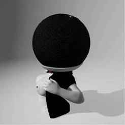 Suporte Alexa Echo Dot 4a e 5a Geração GIrl Big Tits Version 3