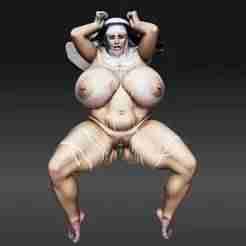 Tainted Nun - Possessed Sister STL Model