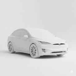 Tesla Model X Plaid - car, vehicle, automobile, sports car, classic car, race car, toy car, RC car, 3D car model, sedan, SUV, pickup truck, convertible, hatchback, coupe, luxury car, supercar, electric car, 4x4, car toy, RCcar body / RC car shell, slot ca