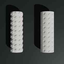 Textured roller / clay roller for modeling clay - Halloween ghost Pacman