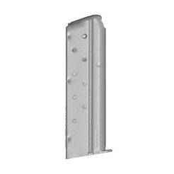 Tisas ZIG PCS9 1911 9mm luger pistol 9 round magazine bluegun hires real size scan