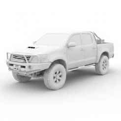 Toyota Hilux 4x4 - car, vehicle, automobile, sports car, classic car, race car, toy car, RC car, 3D car model, sedan, SUV, pickup truck, convertible, hatchback, coupe, luxury car, supercar, electric car, 4x4, car toy, RCcar body / RC car shell, slot car,