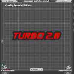 Turbo 2.0 Car badge