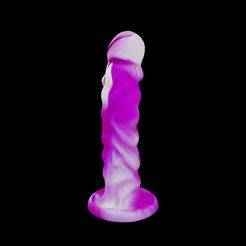 Twisted Ribbed Dildo