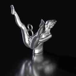 V8 Car hood ornament