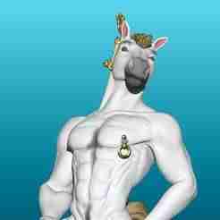 Zallerius The stallion NSFW pinup