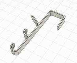 Clip-On Hanger (20mm / 30mm / 40mm Panel Sizes) â No Screws Needed