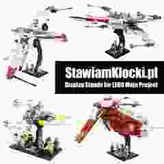 Display Stand for LEGO Star Wars 75435 Battle of Felucia Separatist MTT