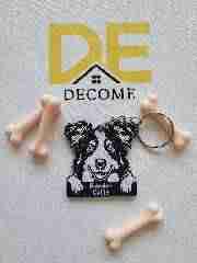 Golden Retriever Keychain